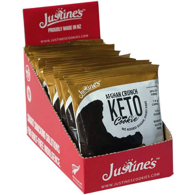 Justine's Keto Crunch Cookies 40g x12