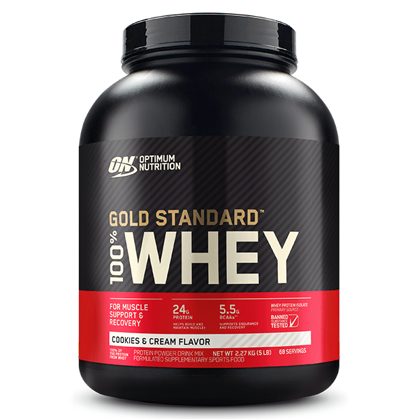 Optimum Nutrition Gold Standard 100% Whey 5lb CLEARANCE Short Dated end of 14/10/2026