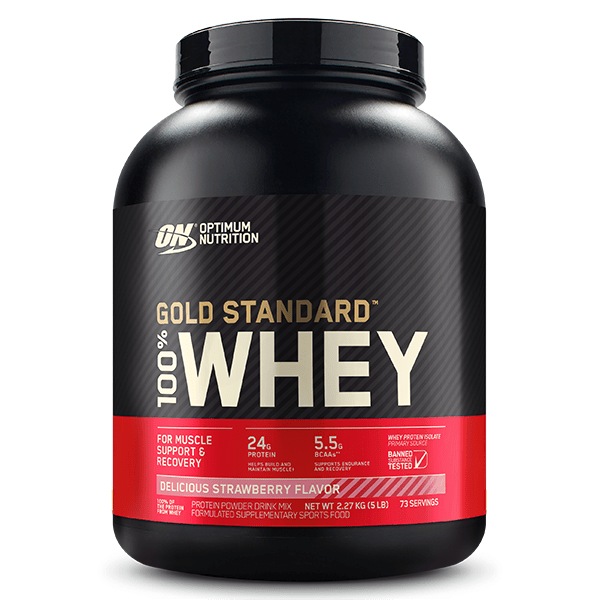 Optimum Nutrition Gold Standard 100% Whey 5lb CLEARANCE Short Dated end of 14/10/2026