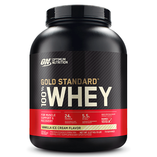 Optimum Nutrition Gold Standard 100% Whey 5lb CLEARANCE Short Dated end of 14/10/2026