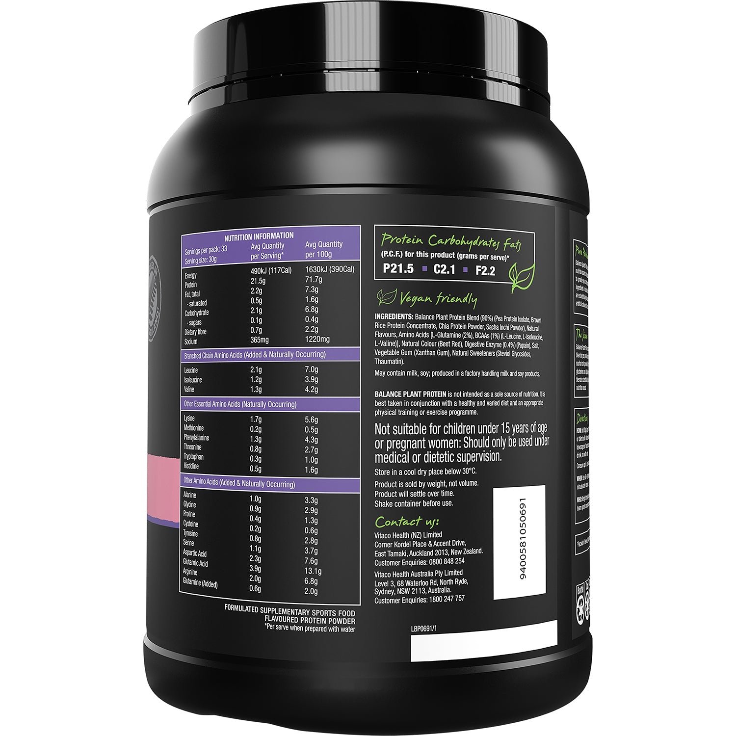 Balance Plant Protein 1kg