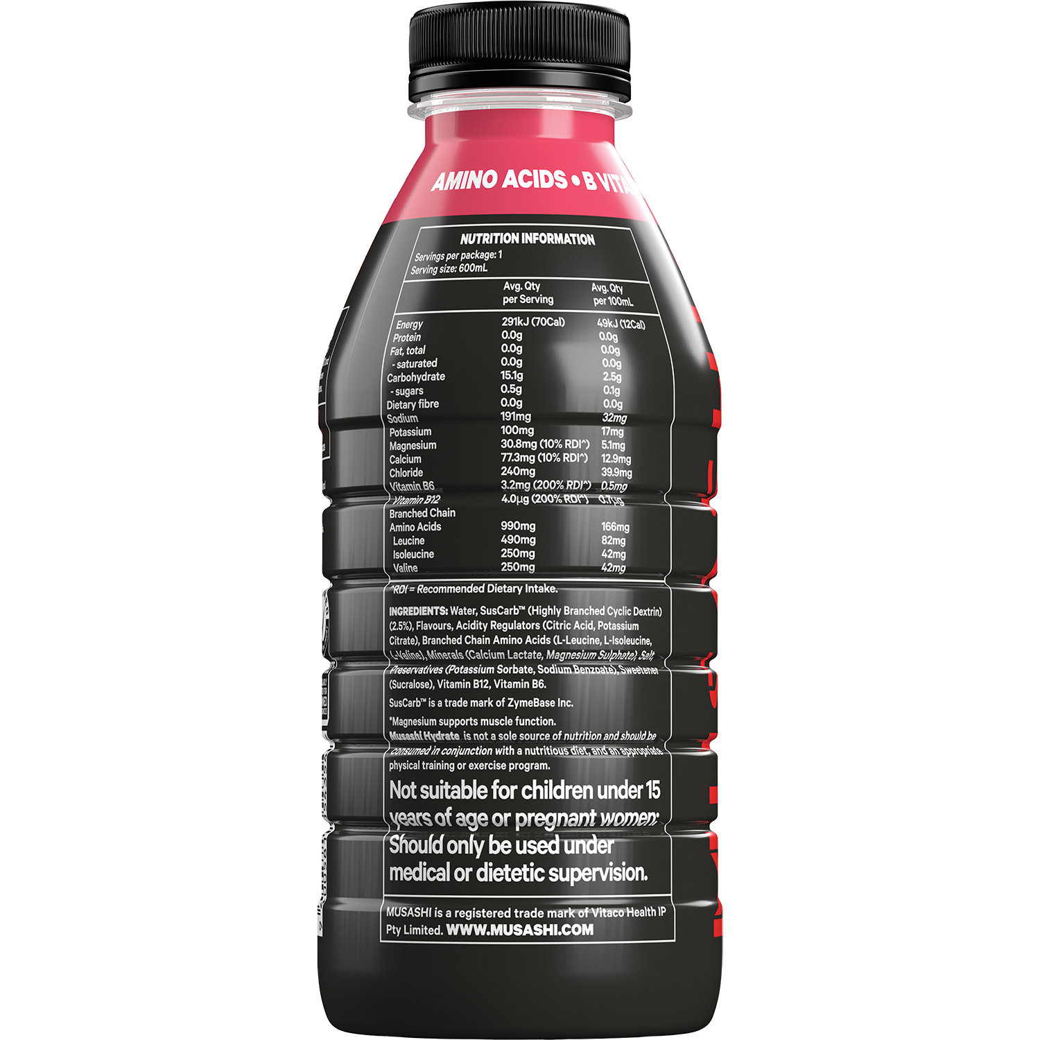 Musashi Shred Energy 12 Pack CLEARANCE Short Dated end of 23/09/2026
