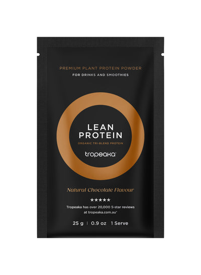 Tropeaka Lean Protein Single Serve Box 25g (Box of 12 single serves)