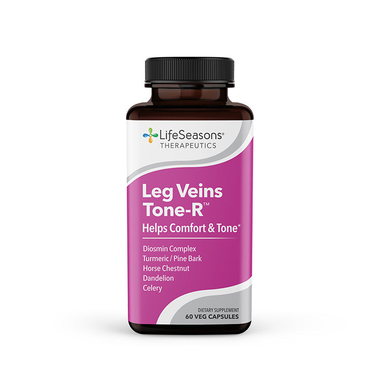 LifeSeasons Leg Veins Tone-R 60 Capsules - Vein Support & Circulation