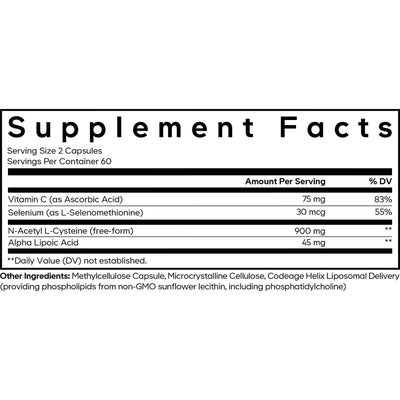 Liposomal NAC+ Platinum