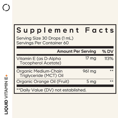Liquid Vitamin E+