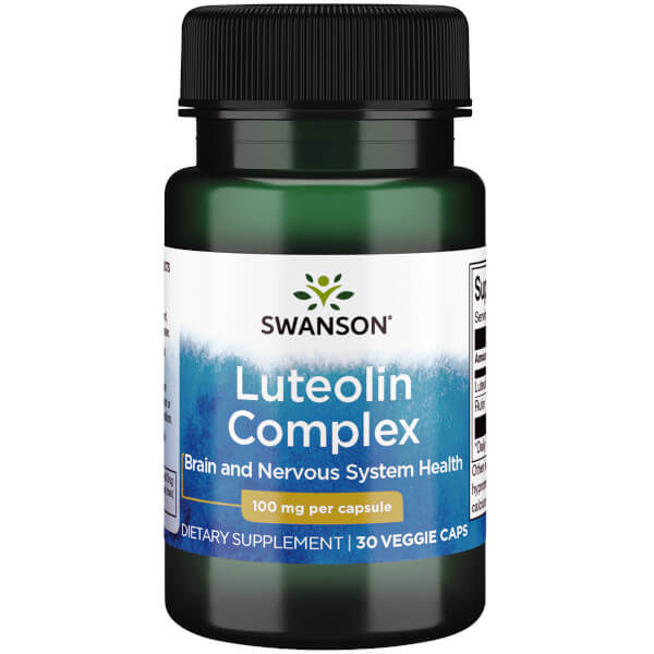 Swanson Luteolin Complex 100mg 30 Caps | Vitamins NZ, Vitamins ...