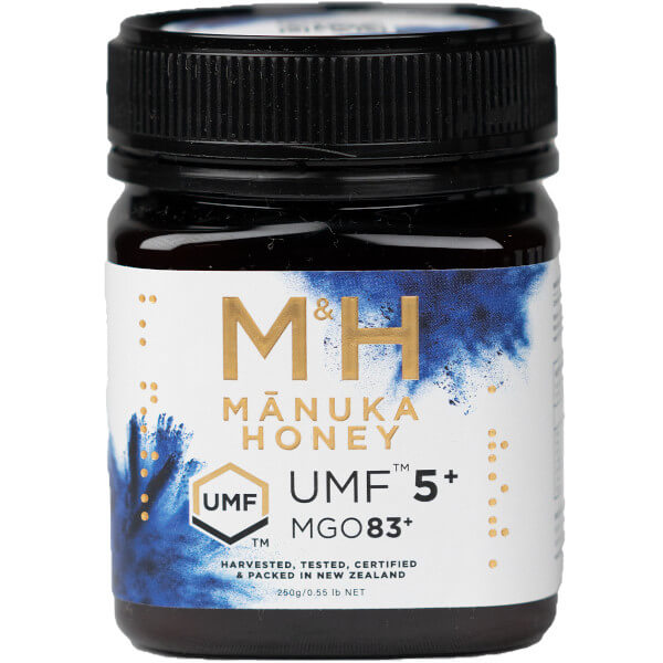 M&H Manuka Honey 5+ UMF 250g