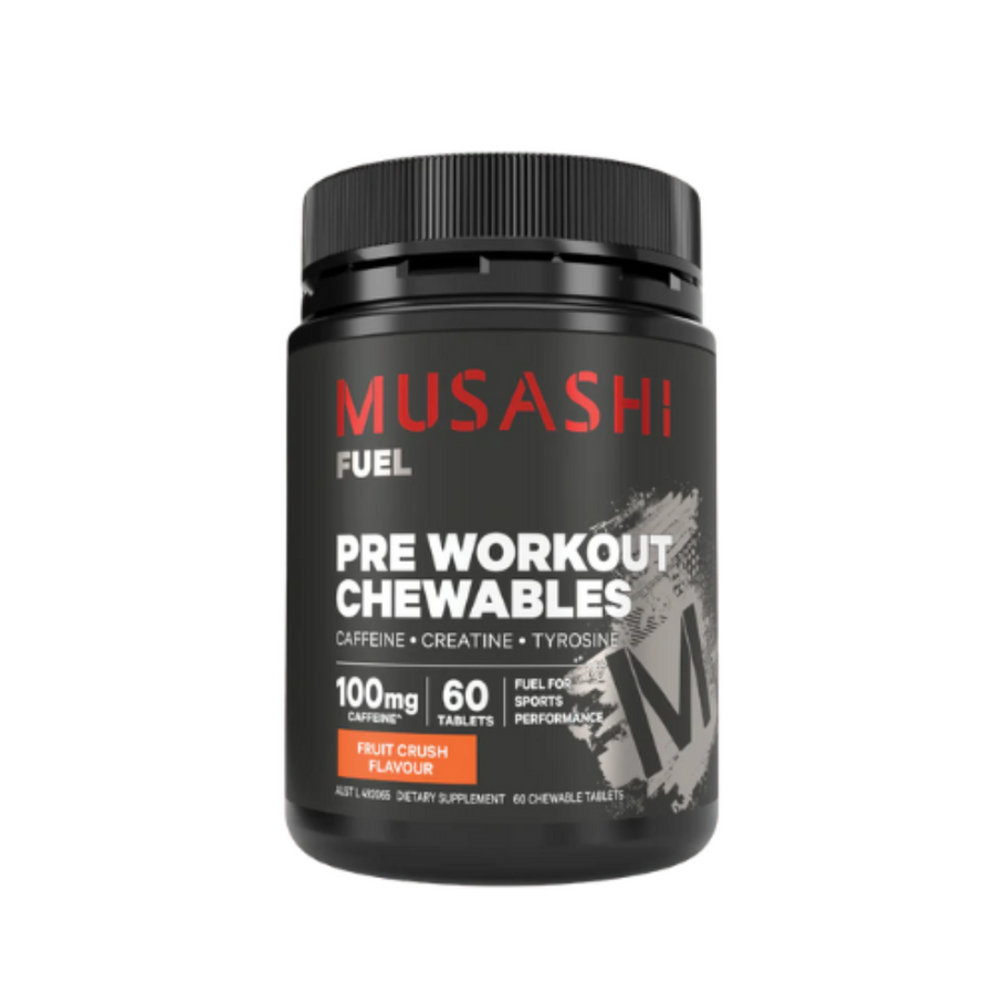 MUSASHI Pre-Workout Chewables
