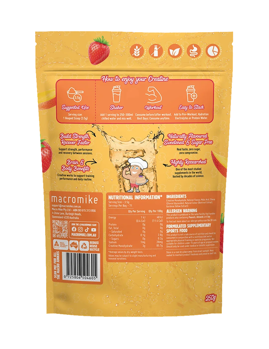 Macro Mike Creatine Monohydrate