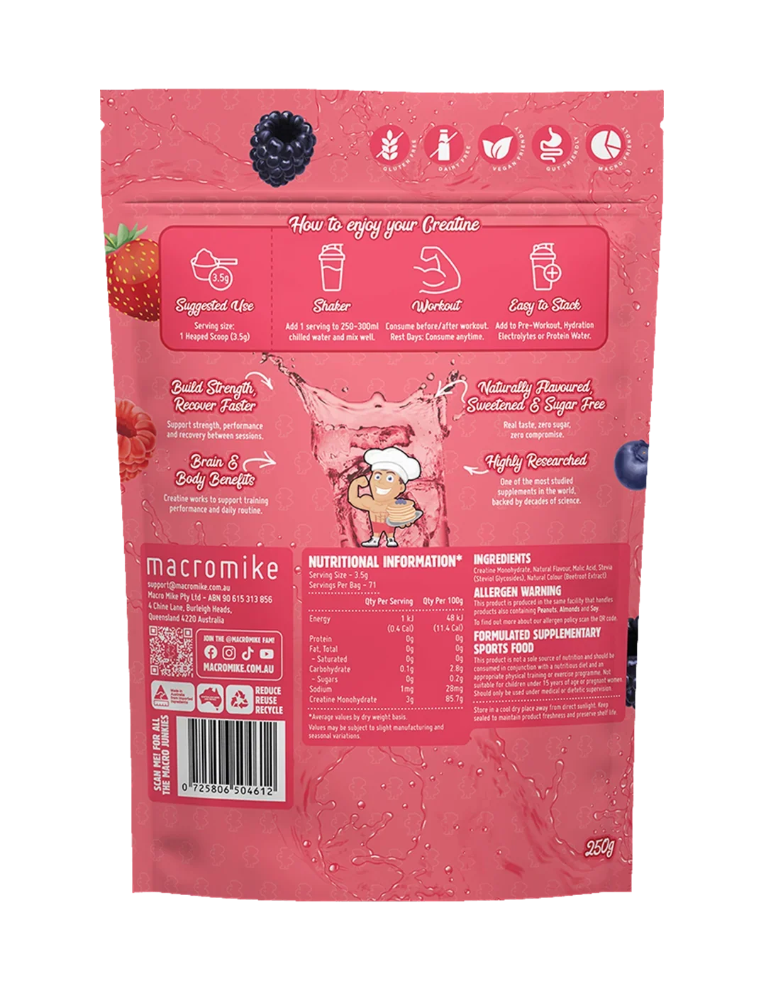 Macro Mike Creatine Monohydrate