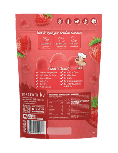 Macro Mike Creatine Gummies
