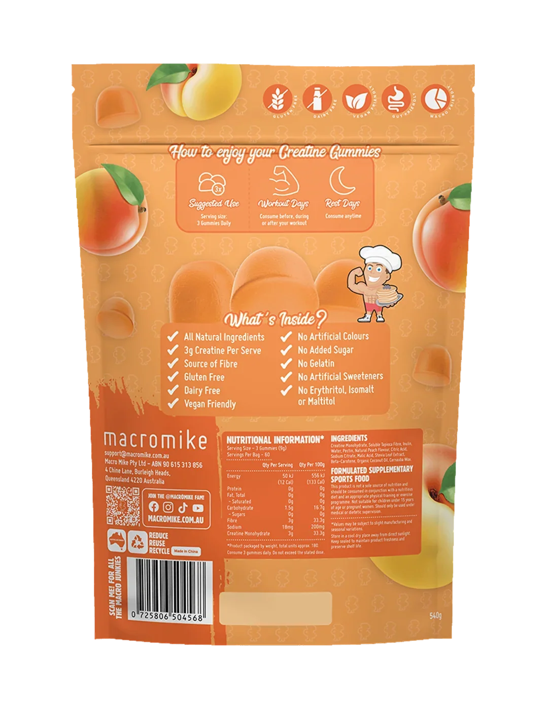 Macro Mike Creatine Gummies