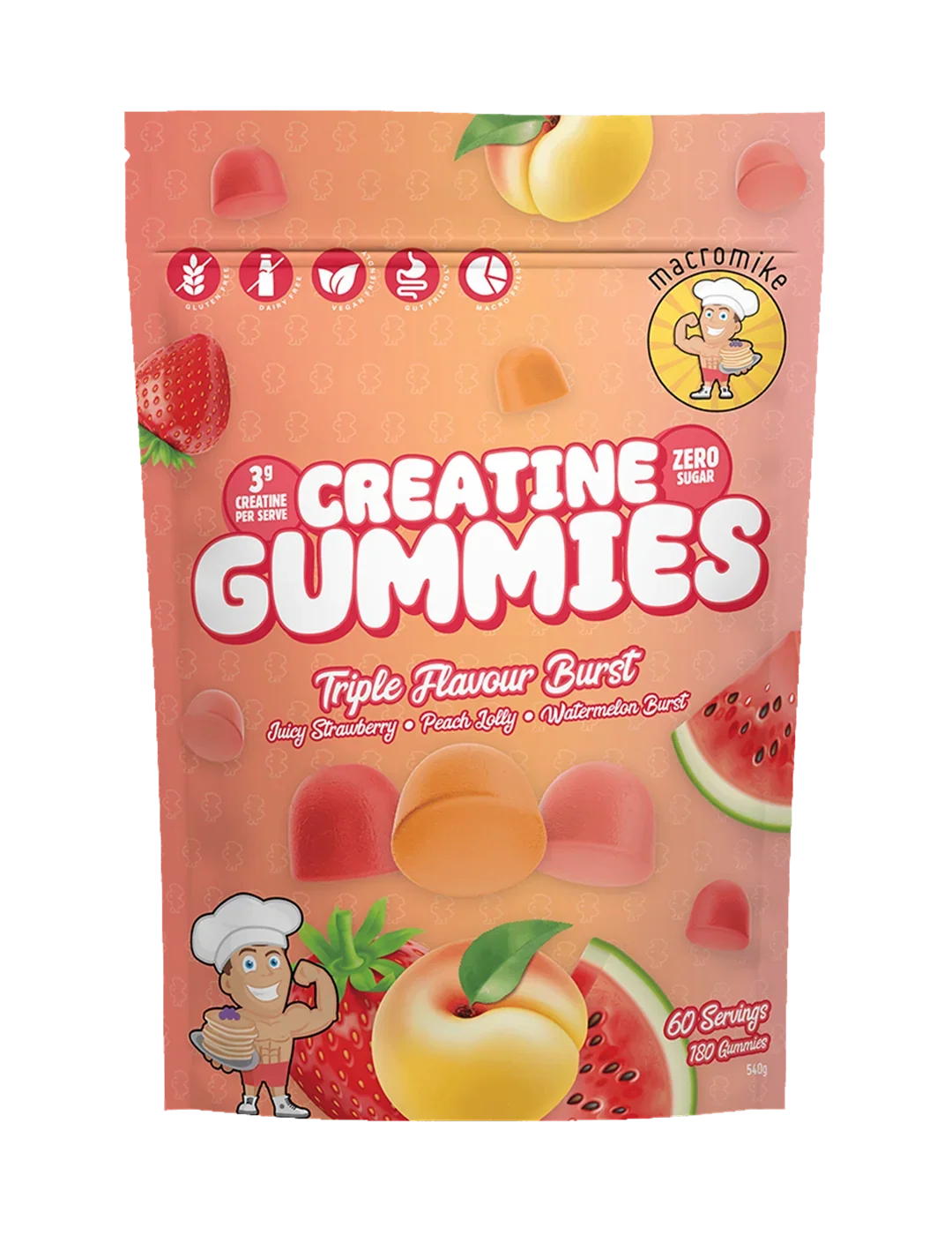 Macro Mike Creatine Gummies