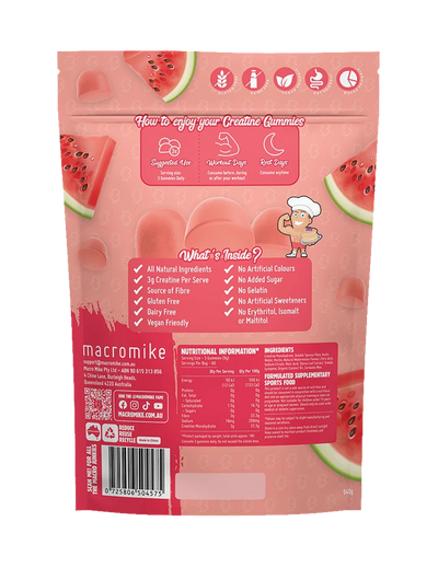 Macro Mike Creatine Gummies