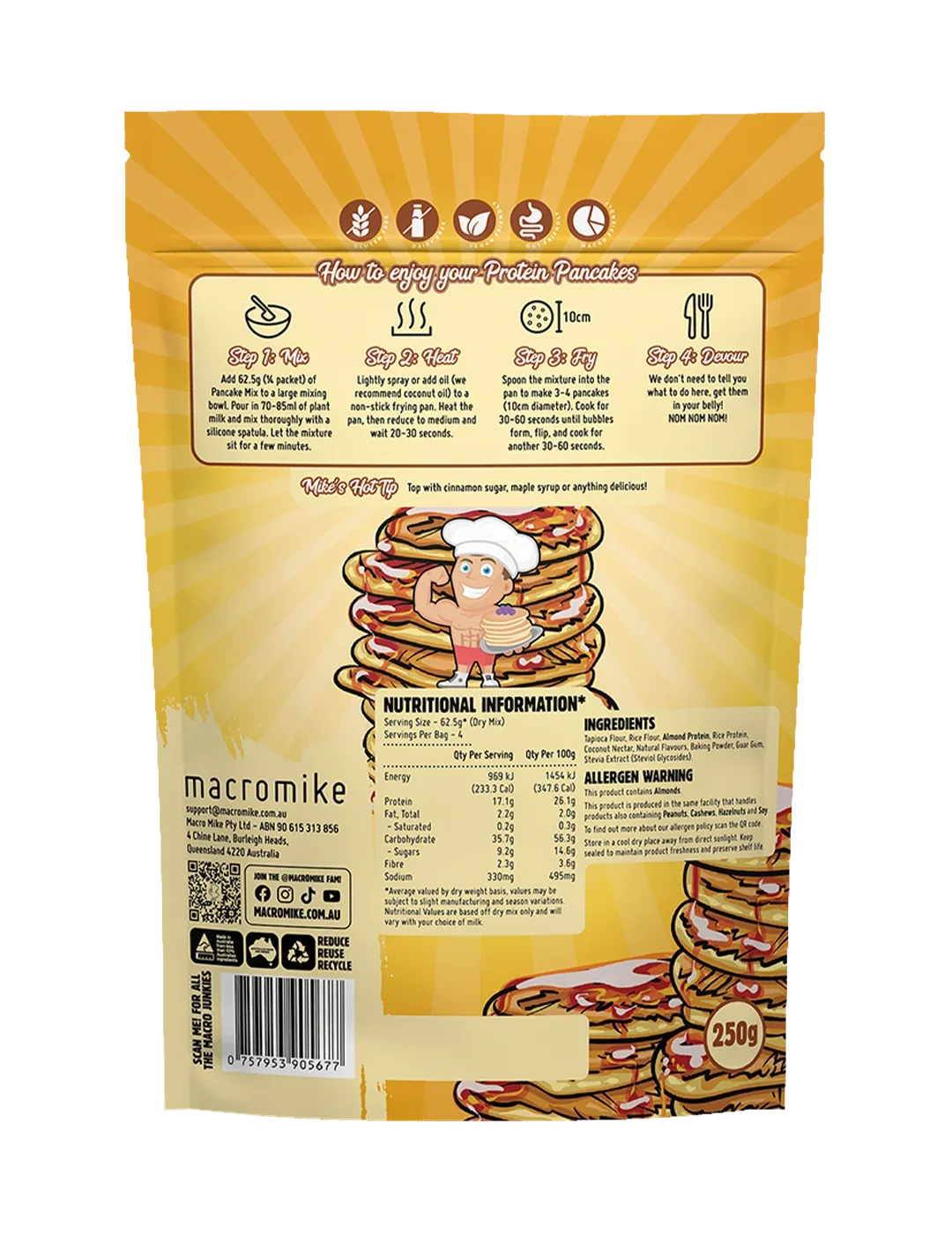 Macro Mike Baking Mix