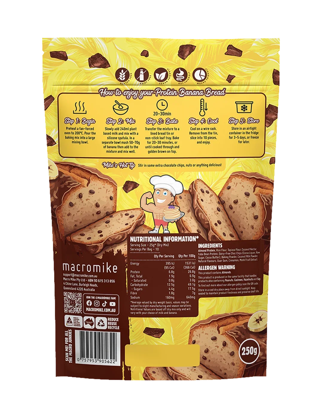 Macro Mike Baking Mix