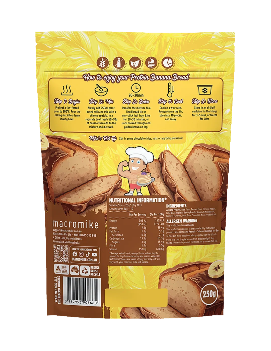 Macro Mike Baking Mix