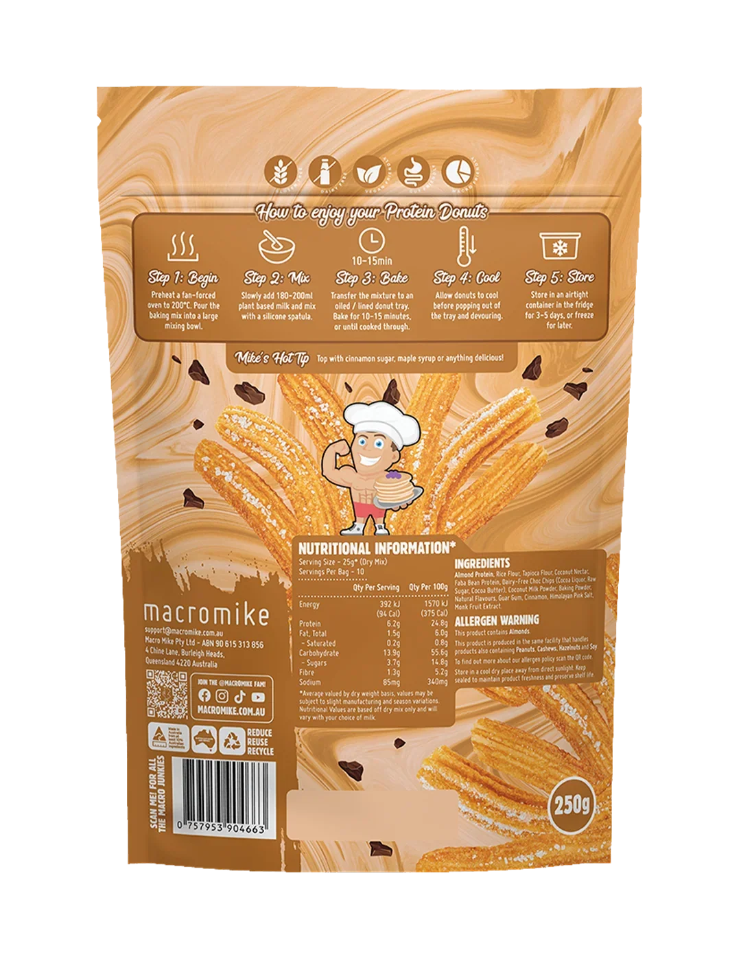 Macro Mike Baking Mix