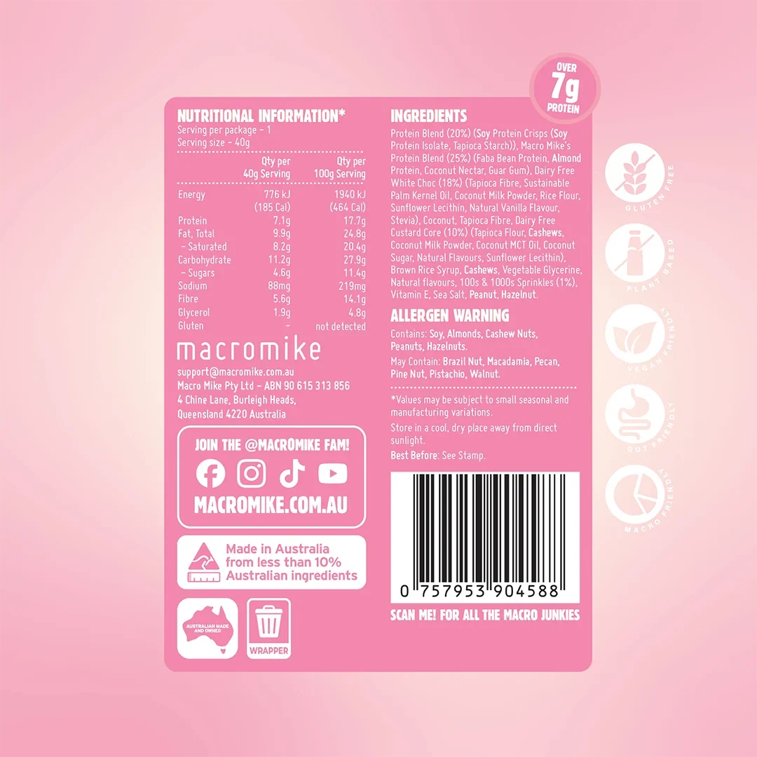 Macro Mike Protein Indulgence Ball