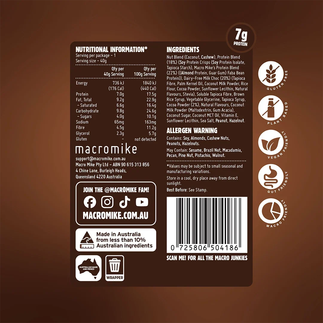 Macro Mike Protein Indulgence Ball