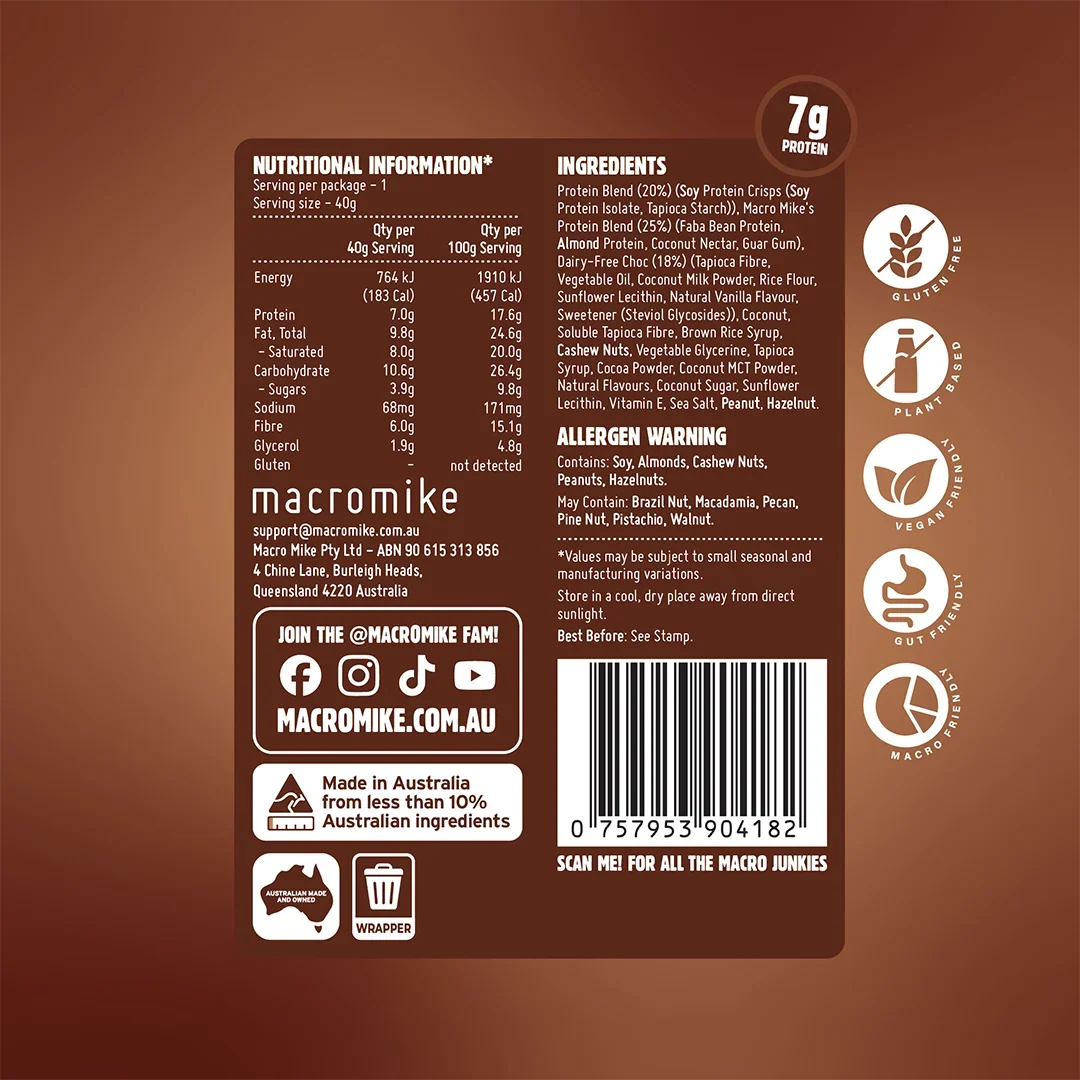 Macro Mike Protein Indulgence Ball