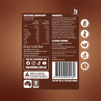 Macro Mike Protein Indulgence Ball