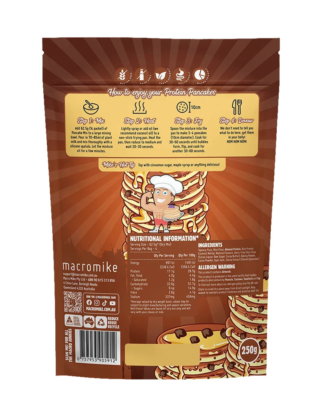 Macro Mike Baking Mix