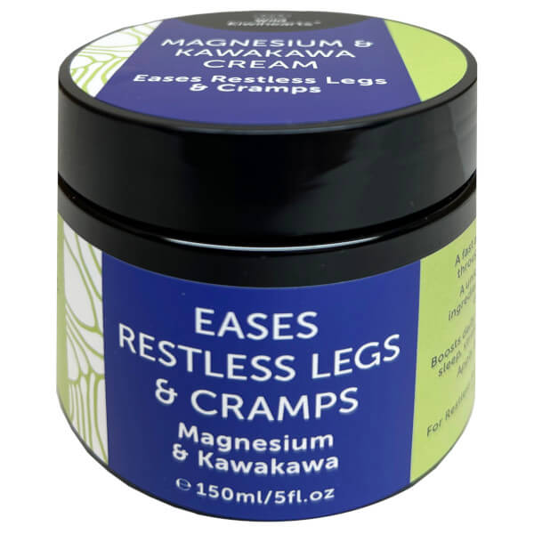 Wild Kiwihearts Magnesium & Kawakawa Body Cream 150ml