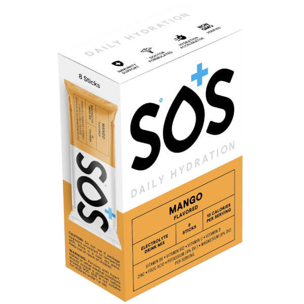 SOS Hydration Daily Hydration Sticks x8 Sachets