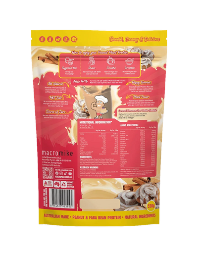 Macro Mike Peanut Plant Protein