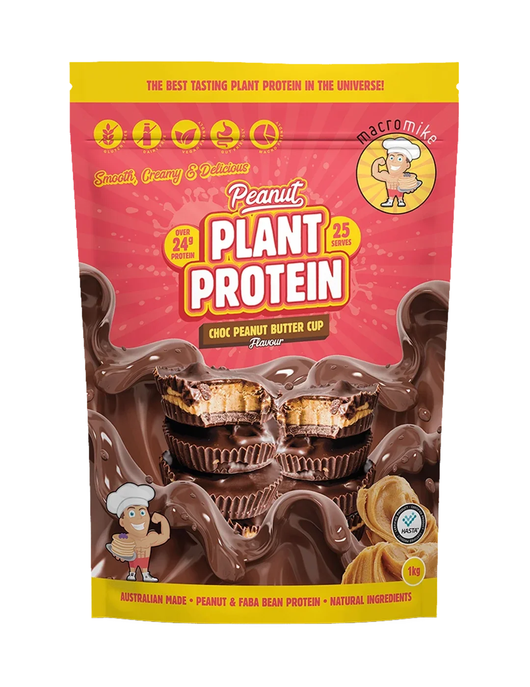 Macro Mike Peanut Plant Protein