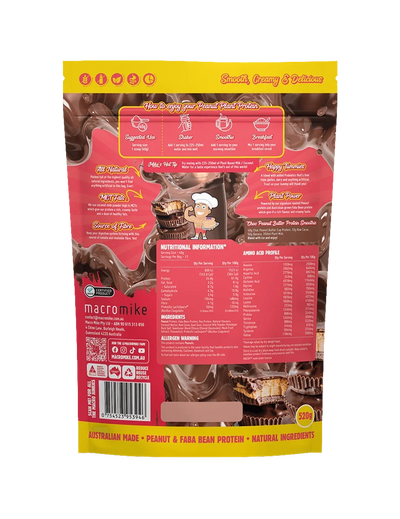 Macro Mike Peanut Plant Protein