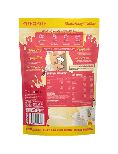 Macro Mike Peanut Plant Protein