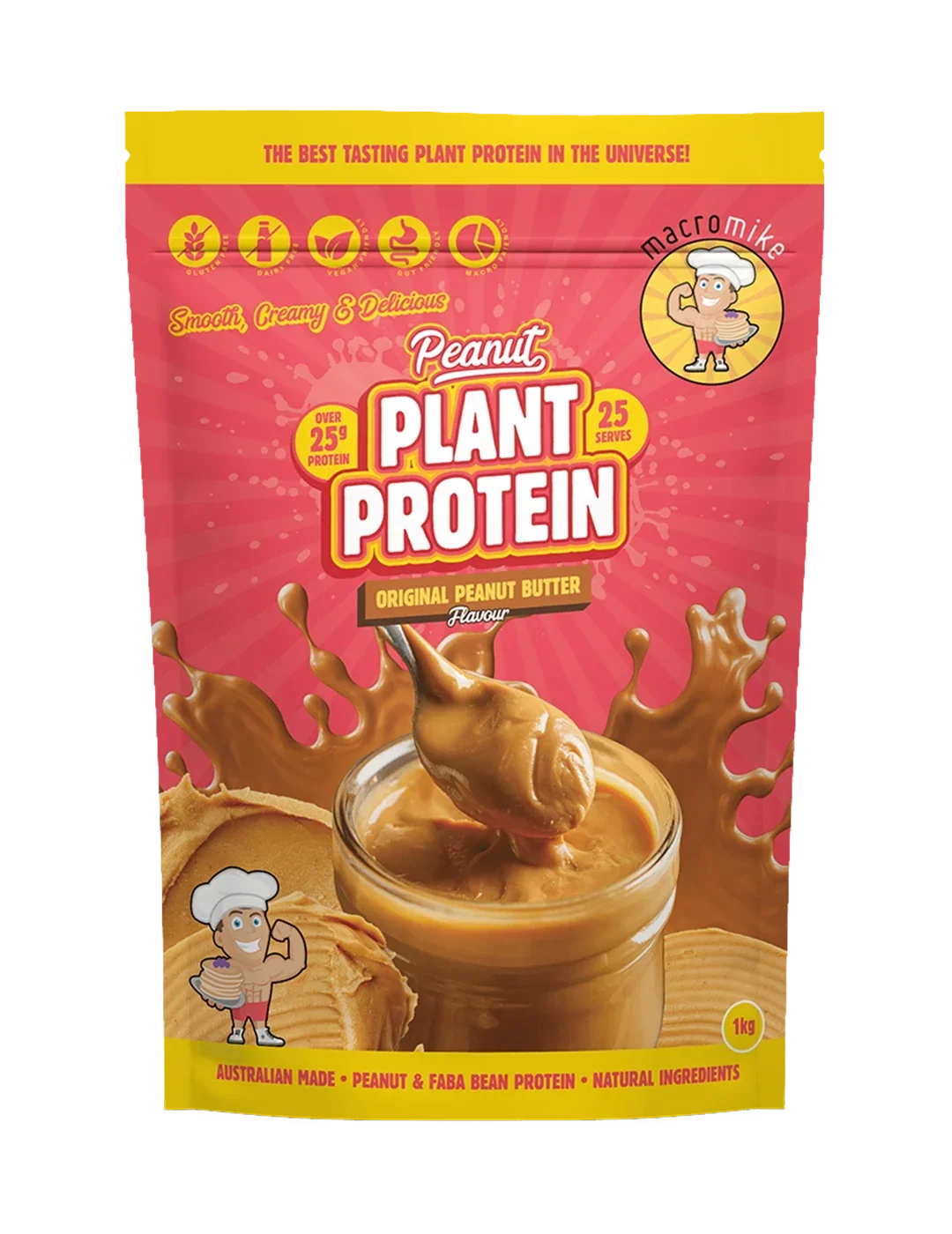 Macro Mike Peanut Plant Protein
