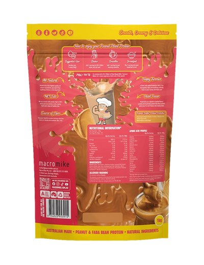 Macro Mike Peanut Plant Protein