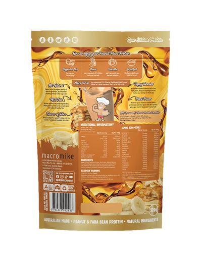 Macro Mike Peanut Plant Protein