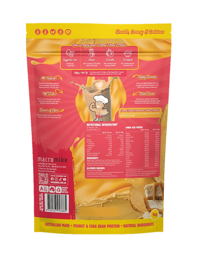 Macro Mike Peanut Plant Protein