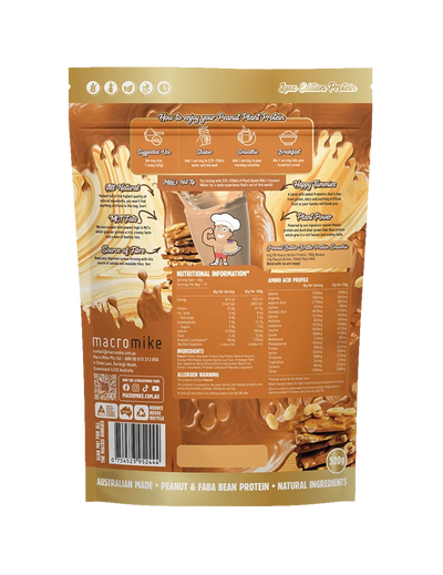 Macro Mike Peanut Plant Protein