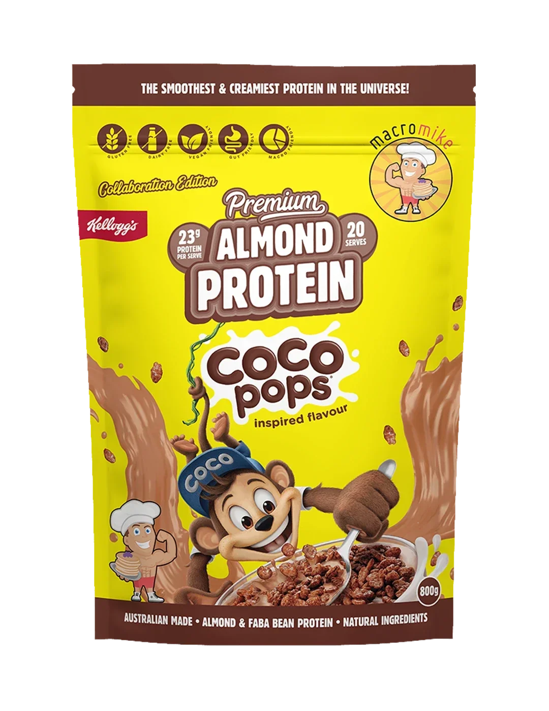 Macro Mike x Kellogg's Almond Protein