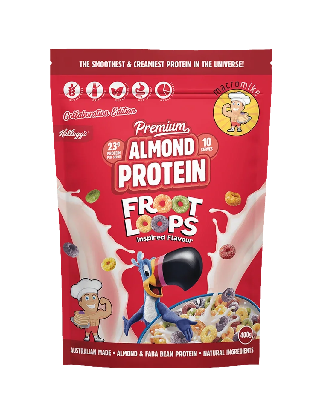 Macro Mike x Kellogg's Almond Protein