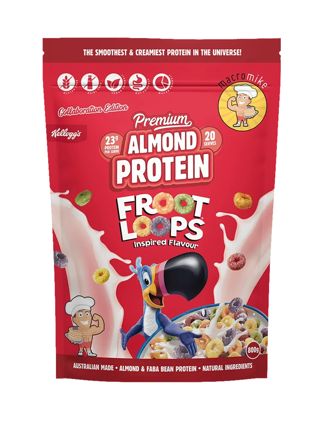 Macro Mike x Kellogg's Almond Protein