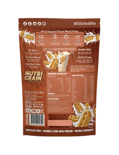 Macro Mike x Kellogg's Almond Protein
