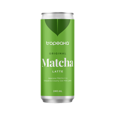Tropeaka Matcha Latte RTD 240ml (Cases of 12)