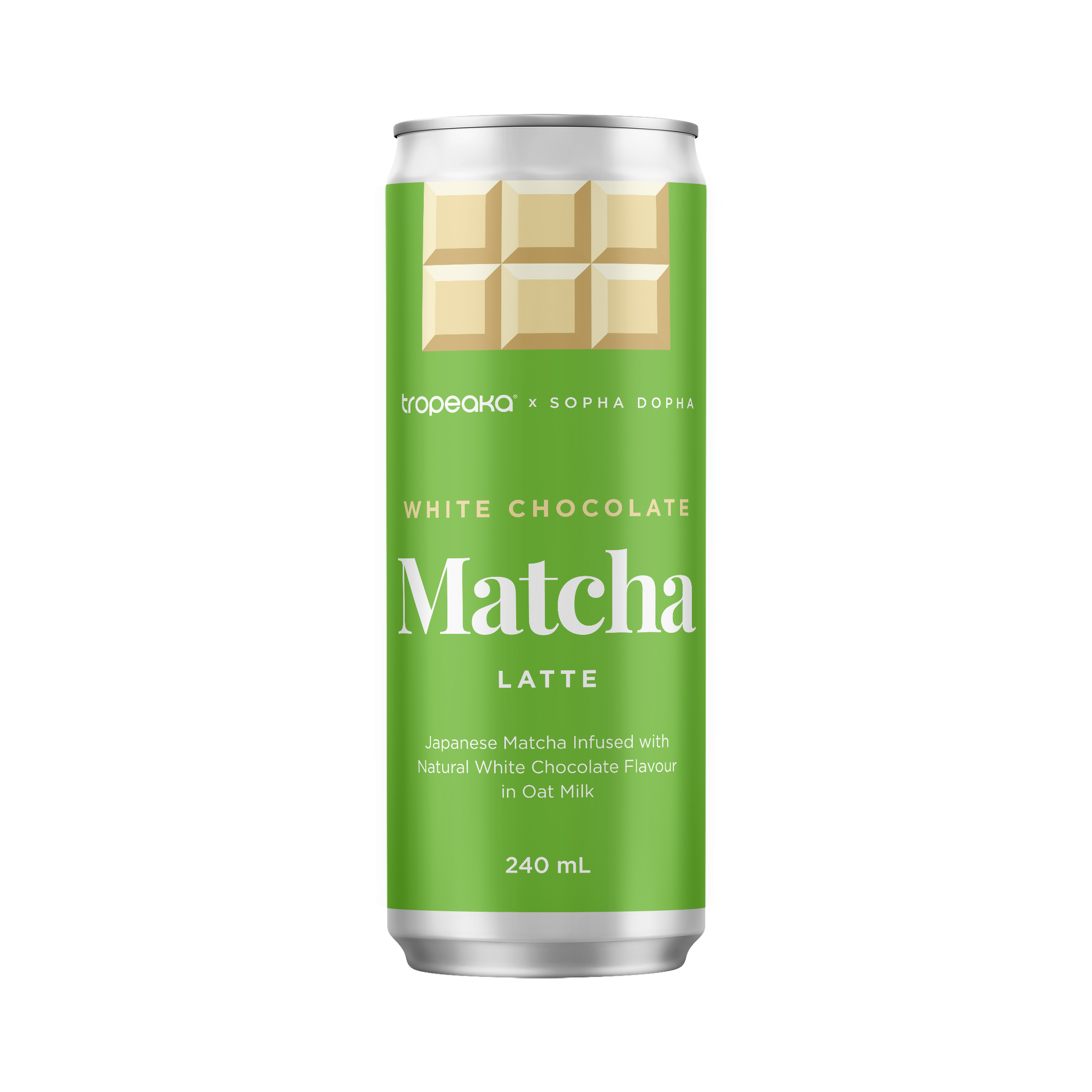 Tropeaka Matcha Latte RTD 240ml (Cases of 12)