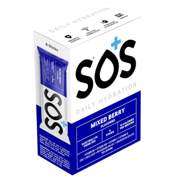 SOS Hydration Daily Hydration Sticks x8 Sachets