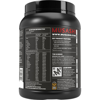 Musashi 100% Whey 900g