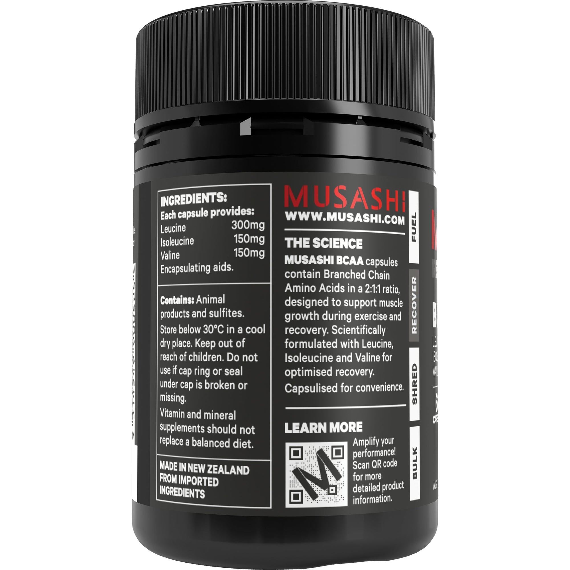 Musashi BCAA 60 Caps