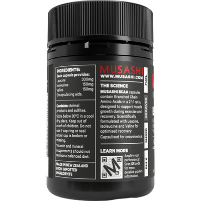 Musashi BCAA 60 Caps