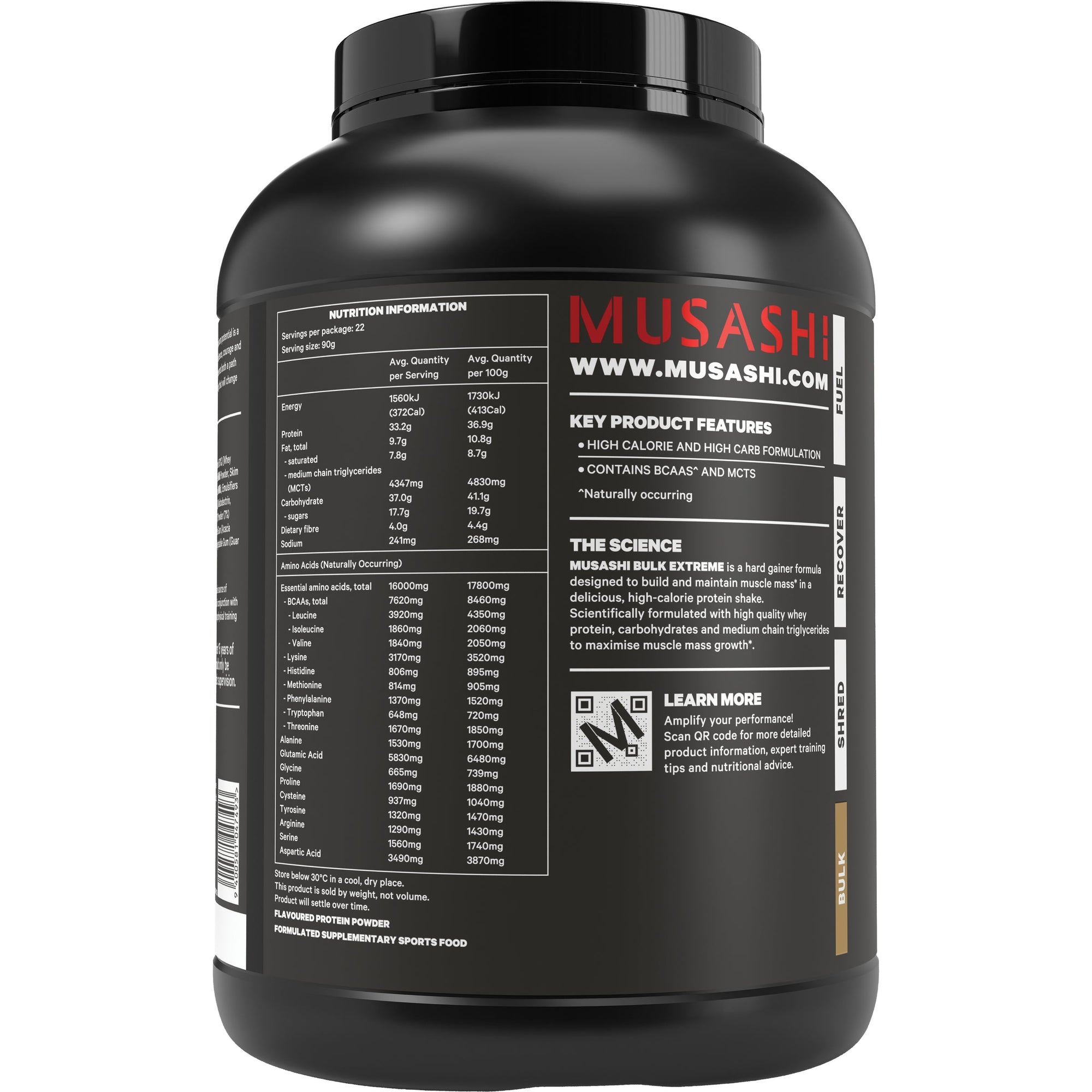 Musashi Bulk Extreme 2kg